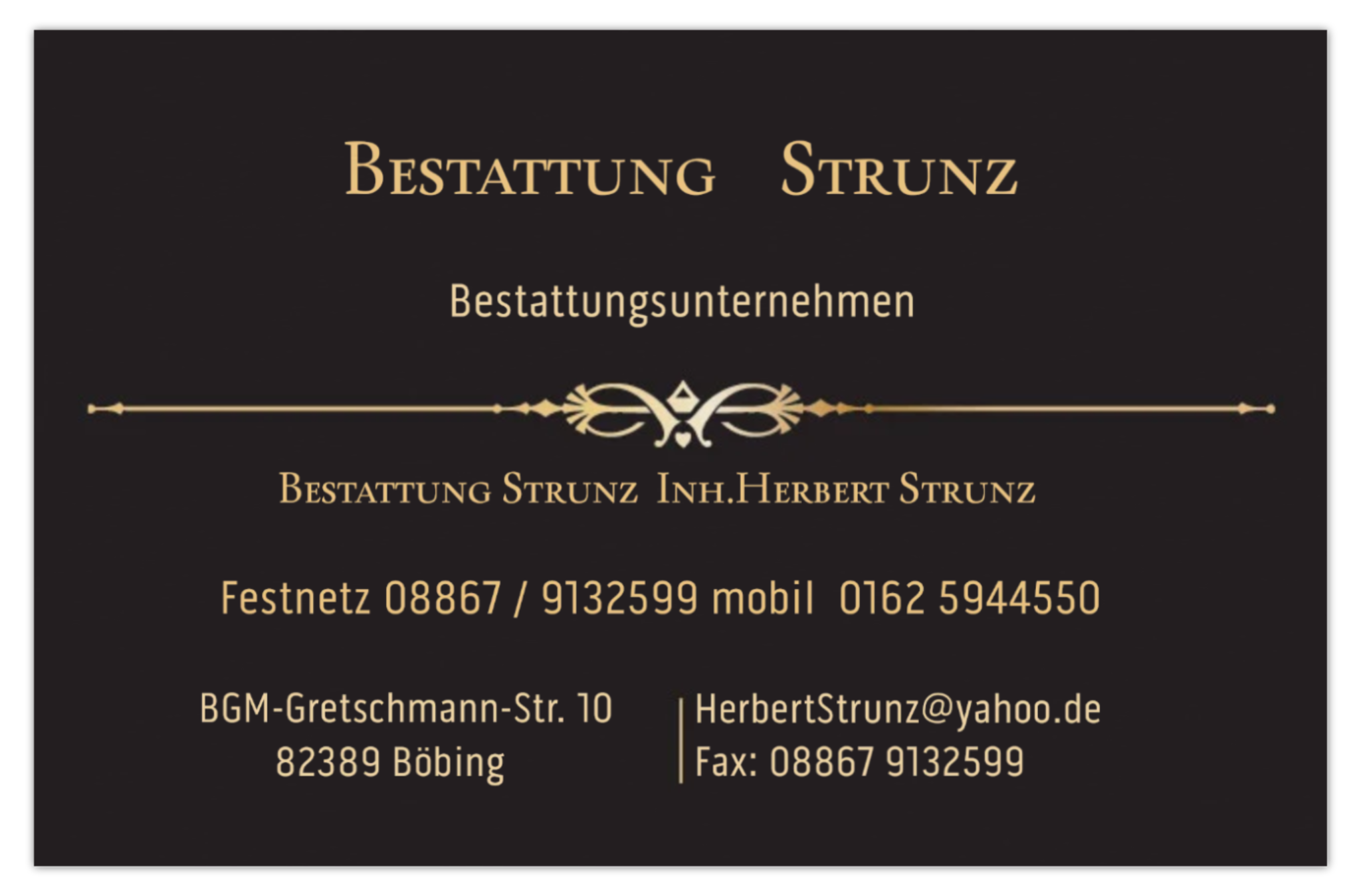 Bestattung Strunz